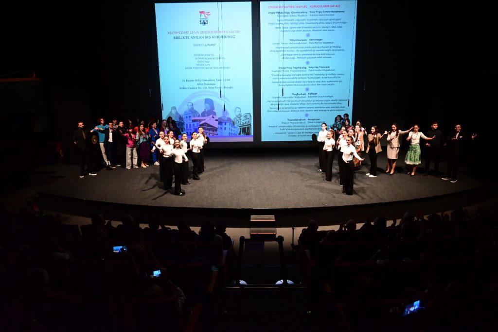 “Birlikte Anılan Beş Kurumlarımız” adlı gösterimiz