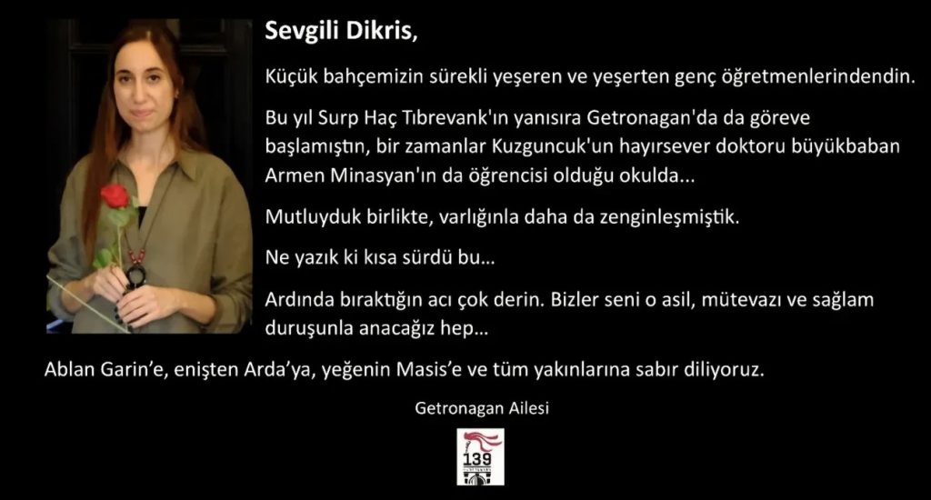 Sevgili Dikris…